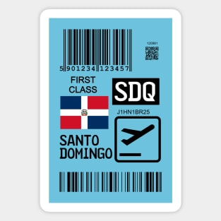 Santo Domingo Dominican Republic Magnet